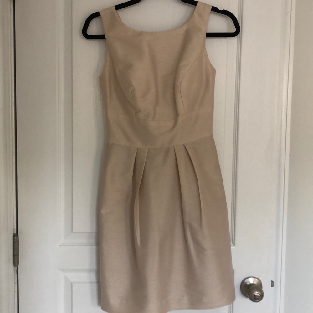 Alfred Sung size 0 champagne dress